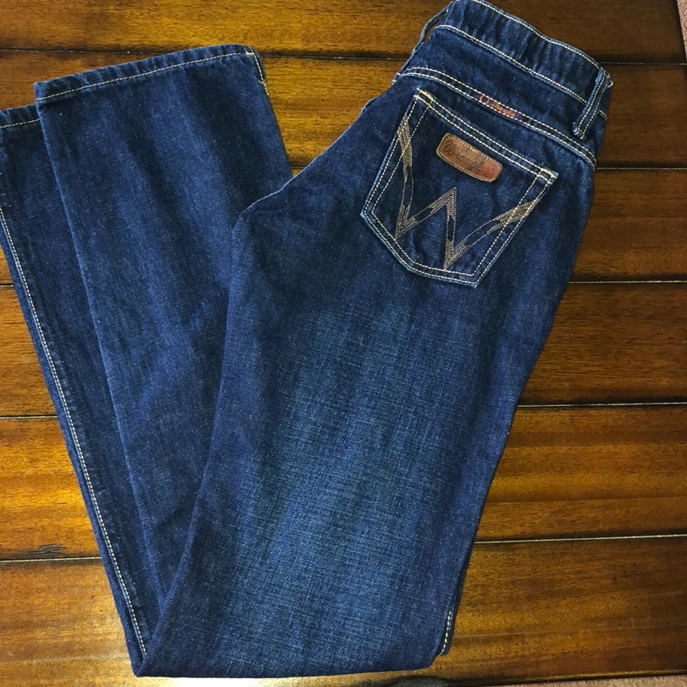 Dark wash Wrangler Jeans